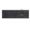 amazon basics Wired Multimedia Keyboard with 107 Keys, USB 2.0 Interface, for Gaming Pc, Computer, Laptop, Mac Black