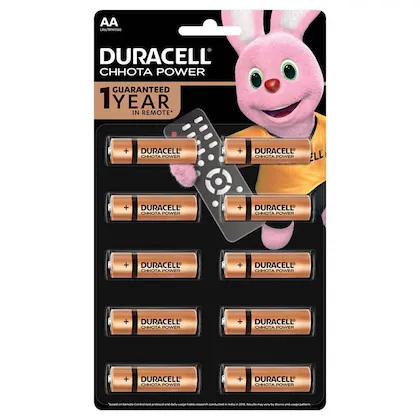Duracell Chhota Power AA Battery (Pack of 10) Duracell Chhota Power AA Battery (Pack of 10)