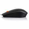 Lenovo 300 Wired Plug & Play USB Mouse, High Resolution 1600 DPI Optical Sensor