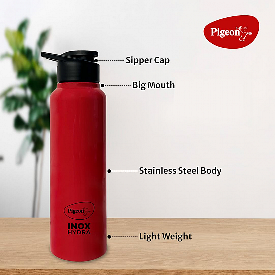 Pigeon 1.5 litre Hot Kettle and Stainless Steel Water Bottle Combo