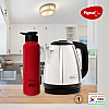 Pigeon 1.5 litre Hot Kettle and Stainless Steel Water Bottle Combo