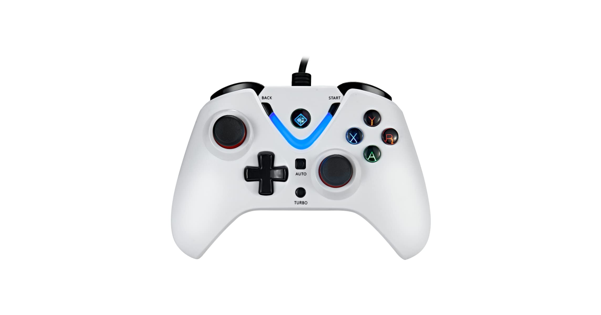 Cosmic Byte ARES Wired Controller Backit LED Buttons White