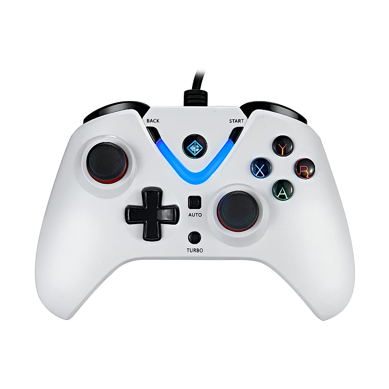 Cosmic Byte ARES Wired Controller Backit LED Buttons White