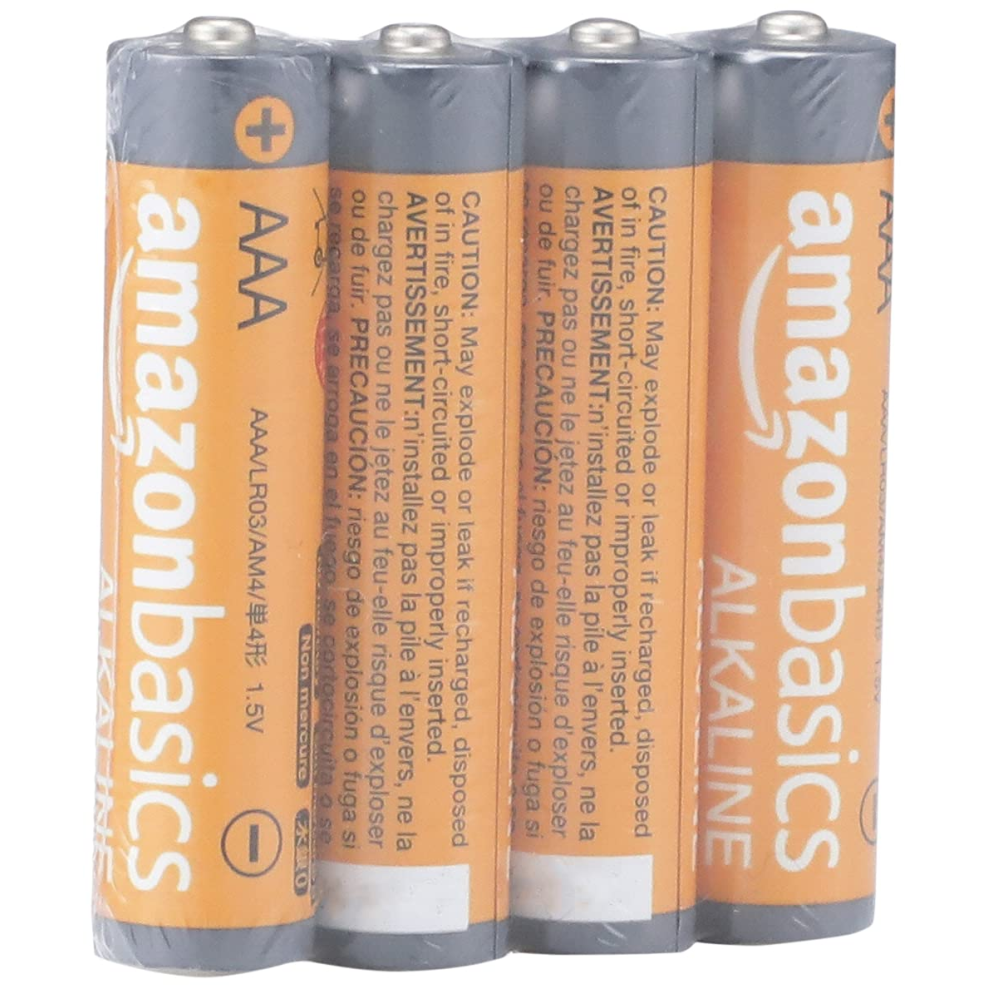 AmazonBasics AAA Performance Alkaline Batteries (20-Pack) - Appearance May Vary