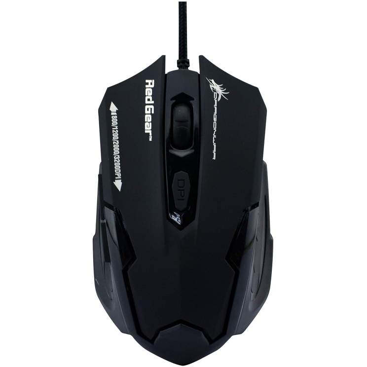 DRAGON WAR by Redgear ELE-G11 Emera Wired Laser Gaming Mouse (USB 2.0, Black) DRAGON WAR by Redgear ELE-G11 Emera Wired Laser Gaming Mouse (USB 2.0, Black)