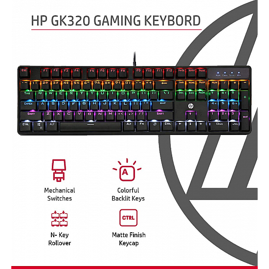 HP GK320 Gaming Keyboard