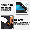 Tukzer Gel Mouse Pad Wrist Rest Memory-Foam Ergonomic Mousepad