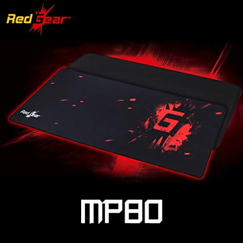 Redgear MP80 Type Gaming Mousepad (Black/Red) Redgear MP80 Type Gaming Mousepad (Black/Red)
