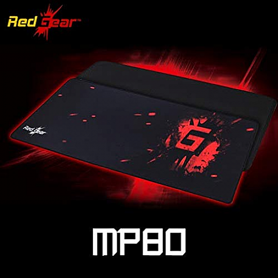 Redgear MP80 Type Gaming Mousepad (Black/Red)