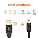 AmazonBasics USB 2.0 Cable - A-Male to Mini-B - 6 Feet (1.8 Meters)