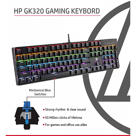 HP GK320 Gaming Keyboard