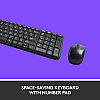 Logitech MK220 Wireless Keyboard and Mouse Combo (Black)