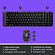 Logitech MK220 Wireless Keyboard and Mouse Combo (Black)