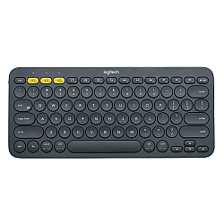 Logitech K380 Wireless Multi-Device Bluetooth Keyboard for Windows, Apple iOS, Android or Chrome Black