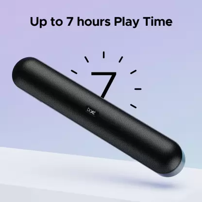 boAt Aavante Bar 480 with 7 HRS Playback, Dual Full Range Drivers & TWS Feature 10 W Bluetooth Soundbar (Black, 2.0 Channel) boAt Aavante Bar 480 with 7 HRS Playback, Dual Full Range Drivers & TWS Feature 10 W Bluetooth Soundbar (Black, 2.0 Channel)