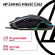 HP G360 RGB Backlighting USB Wired Gaming Mouse with 6 Programmable Buttons,G360 Gaming Mouse (4QM92AA)