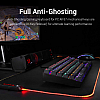 Redragon Kumara K552 Rainbow LED Backlit TKL Tenkeyless Mechanical Gaming Keyboard 