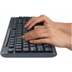 Logitech Media Combo MK200 Full-Size Keyboard and High-Definition Optical Mouse Logitech Media Combo MK200 Full-Size Keyboard and High-Definition Optical Mouse