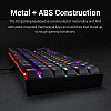 Redragon Kumara K552 Rainbow LED Backlit TKL Tenkeyless Mechanical Gaming Keyboard 