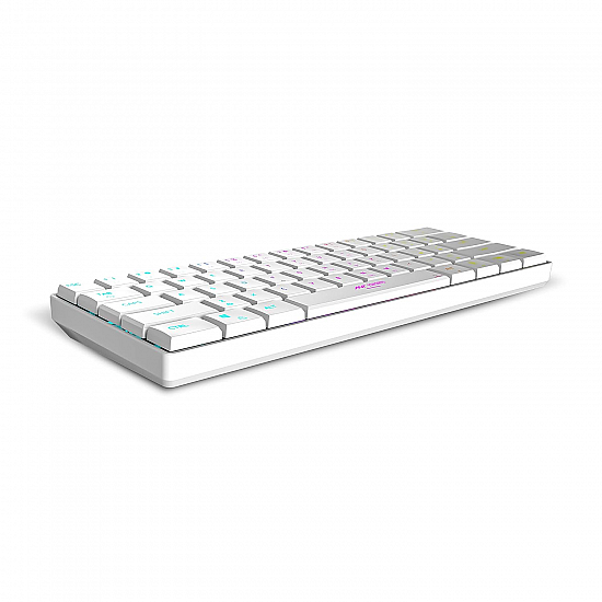 Ant Esports MK1500 Mini 60% Pro RGB Wireless Gaming Keyboard White