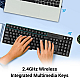 Zebronics Zeb-Companion 107 Wireless Keyboard and Mouse Combo with Nano Receiver 