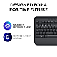 Logitech Signature K650 Wireless Keyboard with Wrist Rest, Full-Size, USB Receiver Black