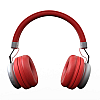 GIZMORE GIZ MH403 Bluetooth Wireless Over Ear Headphone with Mic (Red)