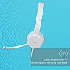 Lenovo 110 Stereo USB-A Headset | Audio and Voice Optimized for Learn & Work from Home | Passive Noise Cancellation