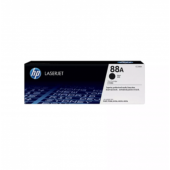 HP 88A Black Laserjet Toner Cartridge CC388A