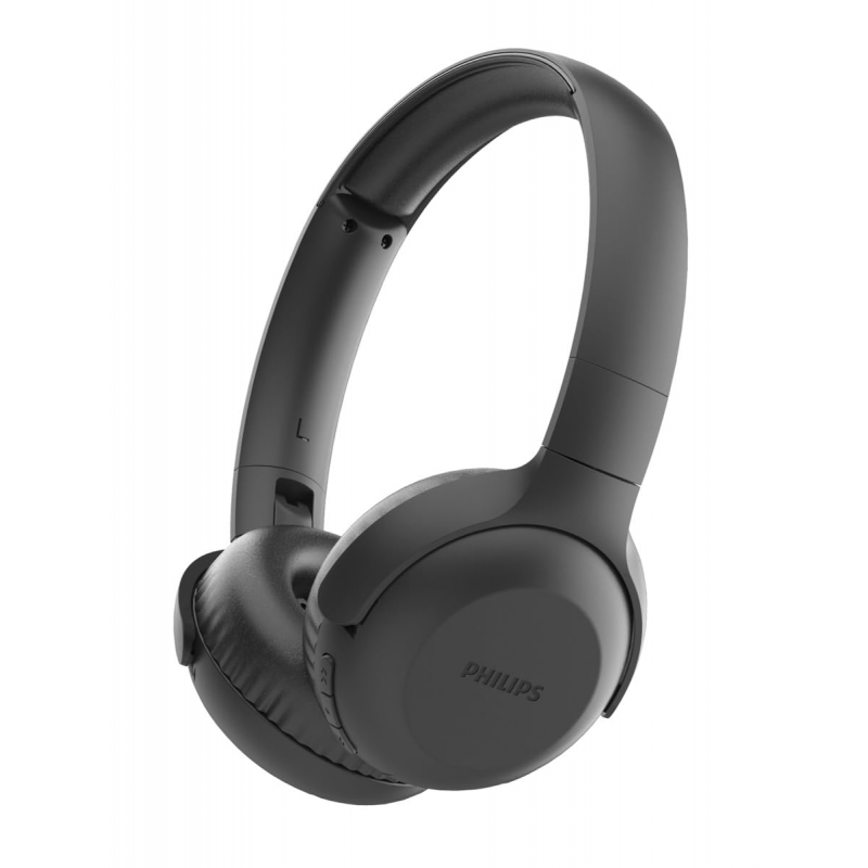 Philips Audios Upbeat Tauh202Bk Wireless Bluetooth 5.0 On-Ear Headphones with 15 Hour Play Time