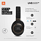 JBL Live 650BTNC by Harman, Active Noise Cancelling Over Ear Headphones with Mic, Quick Charge, Dual Pairing Black