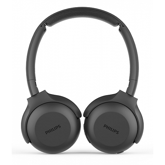 Philips Audios Upbeat Tauh202Bk Wireless Bluetooth 5.0 On-Ear Headphones with 15 Hour Play Time