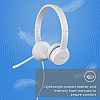 Lenovo 110 Stereo USB-A Headset | Audio and Voice Optimized for Learn & Work from Home | Passive Noise Cancellation