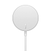 Belkin Magnetic Wireless Charger (Power Supply Not Included) Compatible with MagSafe with 6W) White