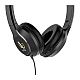 Infinity by Harman Zip 500 On-Ear Deep Bass Foldable Headphones with Mic (Charcoal Black)