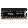 HyperX HX424S14IB2/8 Impact Black 8GB 2400MHz DDR4 Non-ECC CL14 260-pin Unbuffered SODIMM Internal Memory Black