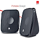 iBall Decor 9-2.0 USB Powered Computer Multimedia Speakers with in-line Volume Controller, Black