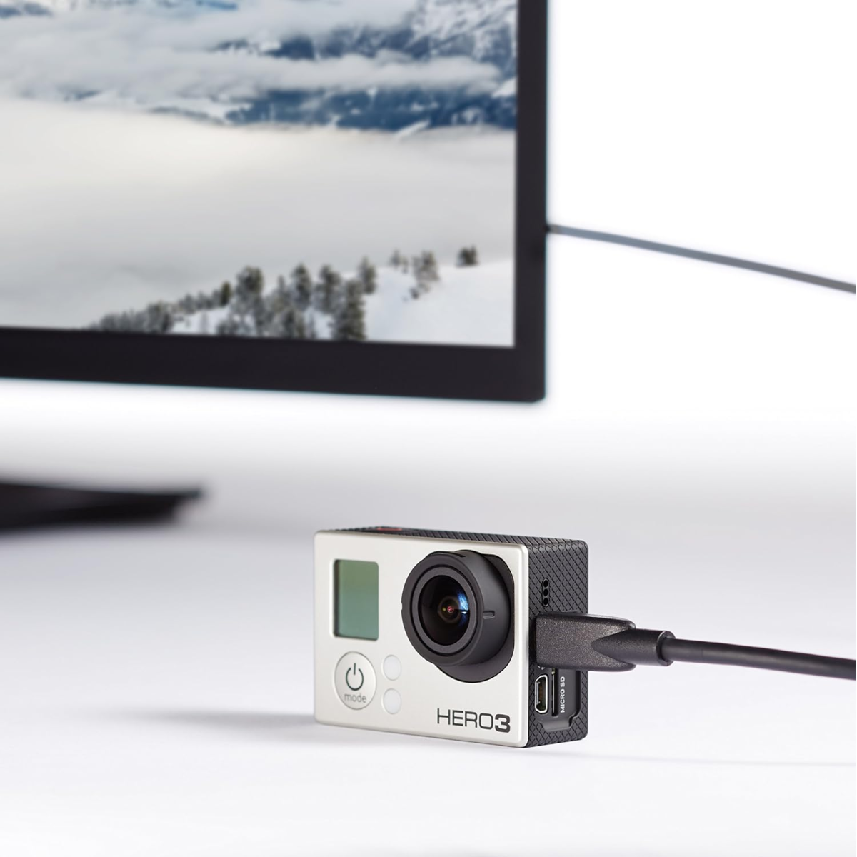 amazon basics Hl-007331 High-Speed Micro-Hdmi (Not Micro-Usb) To Hdmi Cable - 3 Feet (2-Pack) (Latest Standard) Black