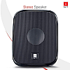 iBall Decor 9-2.0 USB Powered Computer Multimedia Speakers with in-line Volume Controller, Black