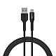 Amazon Basics Usb A To Lightning Mfi Certified Charging Cable For Tablets (Black, 1.2 Meter