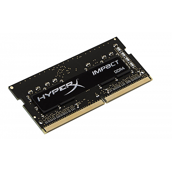 HyperX HX424S14IB2/8 Impact Black 8GB 2400MHz DDR4 Non-ECC CL14 260-pin Unbuffered SODIMM Internal Memory Black