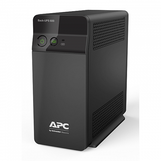 APC Back-UPS 600VA, 230V without auto shutdown software, 3 India outlets Black