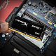 HyperX HX424S14IB2/8 Impact Black 8GB 2400MHz DDR4 Non-ECC CL14 260-pin Unbuffered SODIMM Internal Memory Black