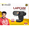 Lapcare Lapcam HD 720P Webcam with Noise Isolated Microphone & Computer HD Streaming Webcam for PC Desktop 