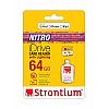 Strontium Nitro iDrive Card Reader (White, with Strontium Nitro 64GB UHS-I Class 10 MicroSD Card 