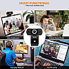 Tizum ZW78 Full HD 1080p Webcam Web Camera for PC