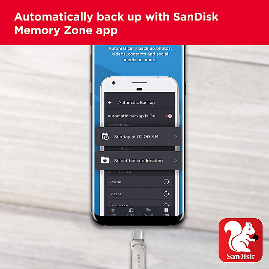 SanDisk Ultra Dual Drive Luxe Type C Flash Drive 32GB