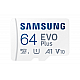 Samsung EVO Plus 64GB microSDXC UHS-I U3 100MB/s Full HD & 4K UHD Memory Card with Adapter