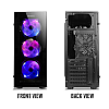 Antec NX210 Mid Tower Supports ATX-Micro-ATX/ITX Computer Cabinet with 4 x 120mm 