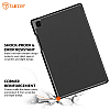 Tukzer Case Cover for Samsung Galaxy Tab A7 10.4"Ultra Slim Microfibre Lining, Lightweight Hard Back Trifold Smart Stand Flip Folio